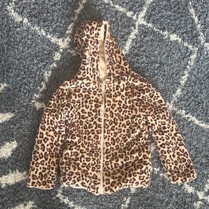 Emma & Elsa Girls Reversible Fleece Jacket